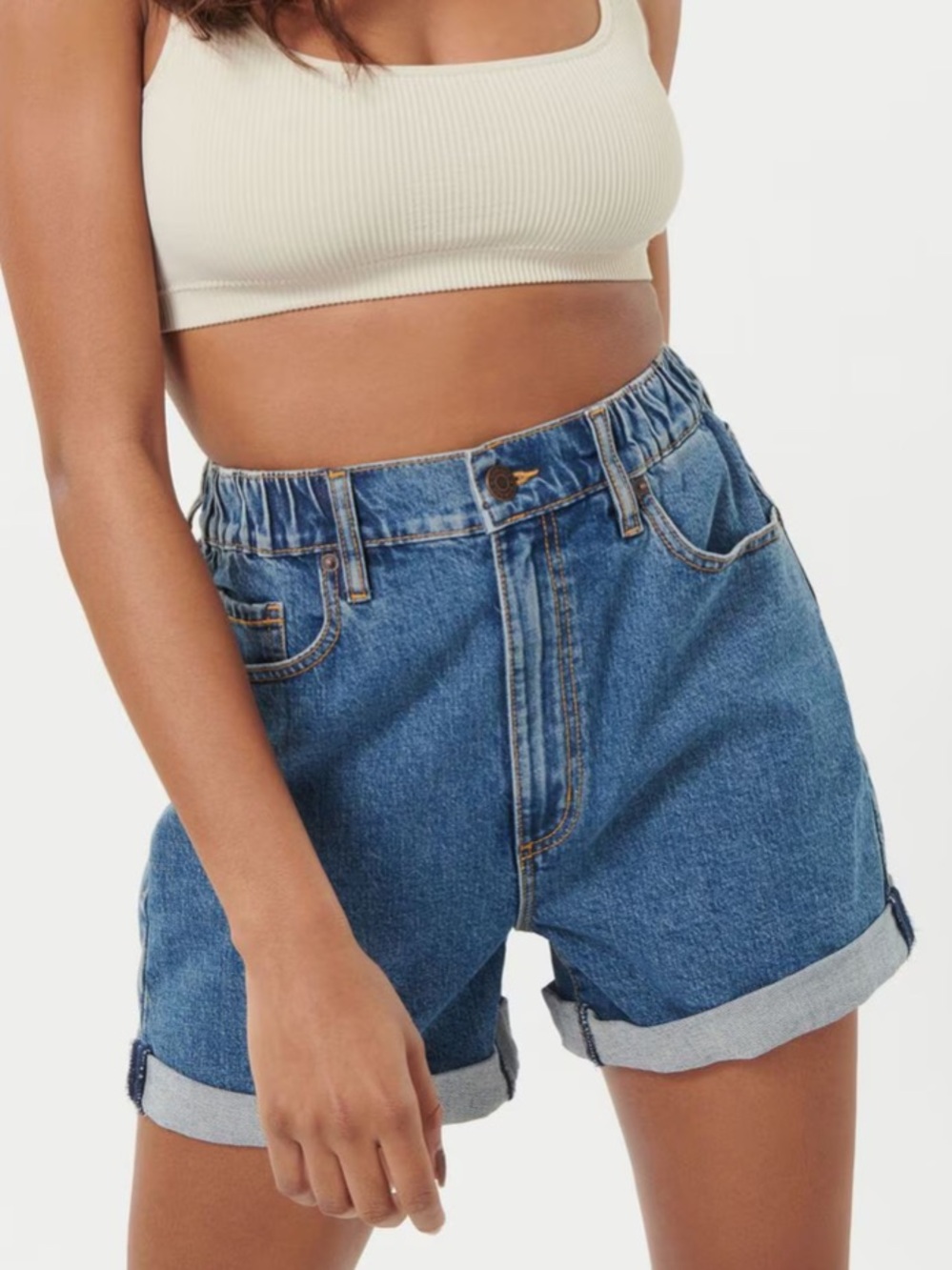 Garage 80s Mom Denim Shorts 13